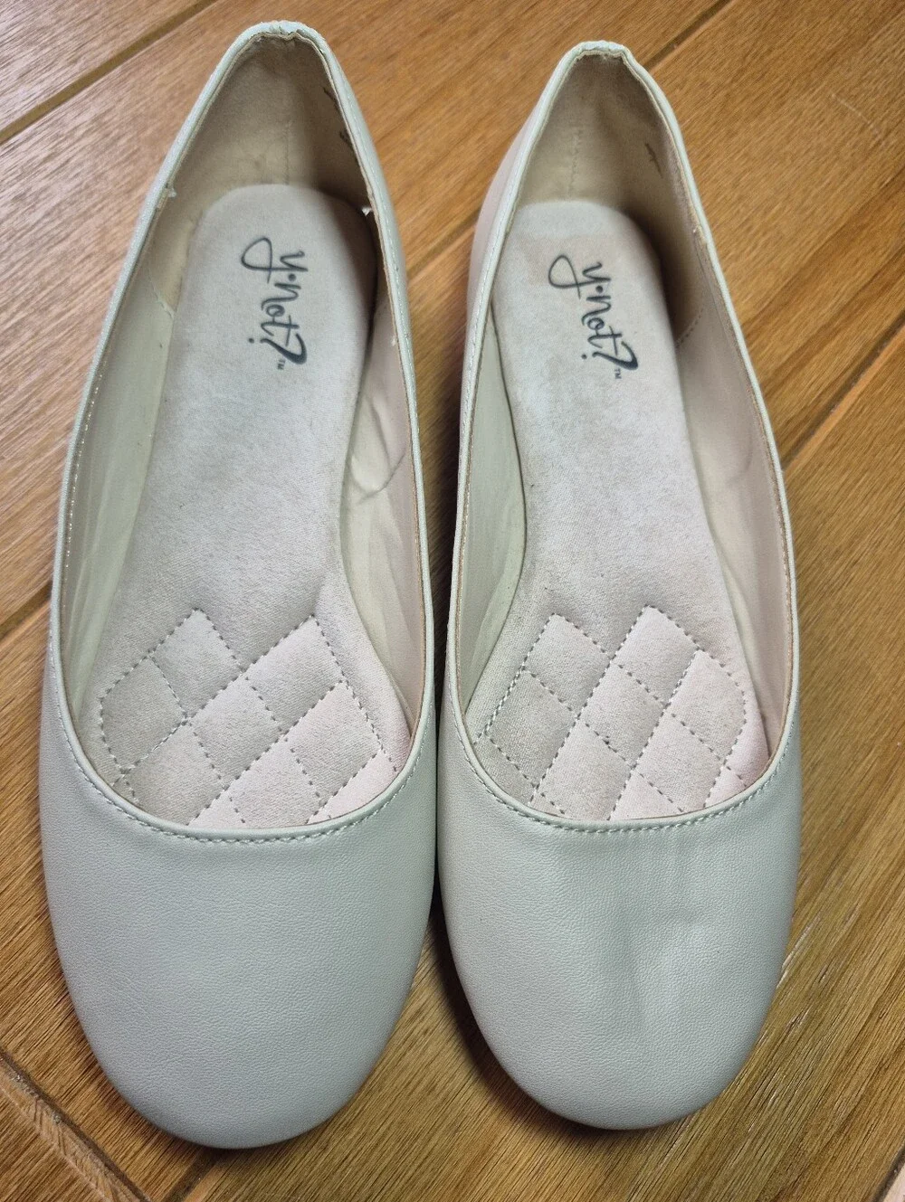 NWOT- Y-Not Thesis Ballet Flats - Big Girls Size 4.5